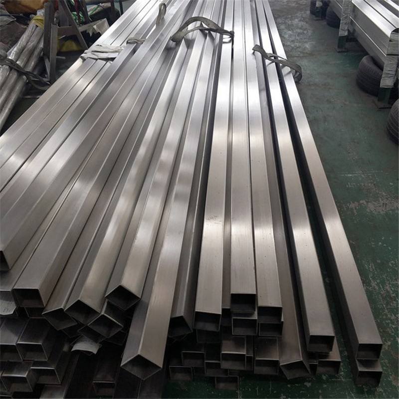 青岛定尺切割304不锈钢无缝方管